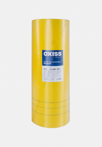 Сетка стеклотканевая фасадная OXISS 5*5 145/1/300